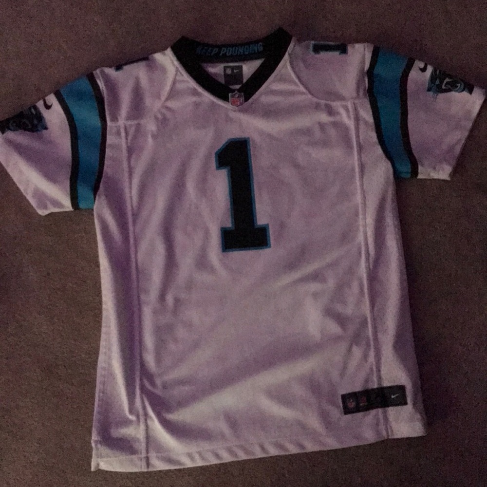 Nike Panthers Cam Newton Authentic Jersey Sz XL